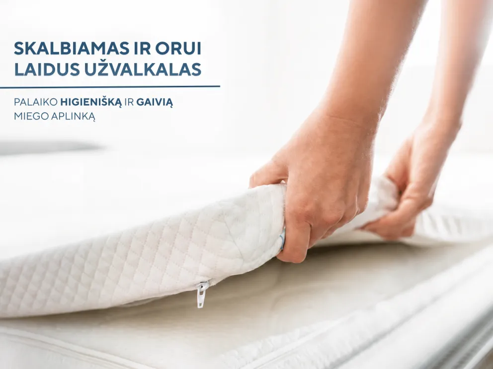 Antčiužinis Homedi Combocool, 140x200x5 cm