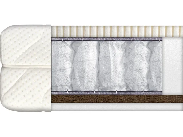 Čiužinys Trivilita Silent pocket cocolatex, 160x200x22 cm 2