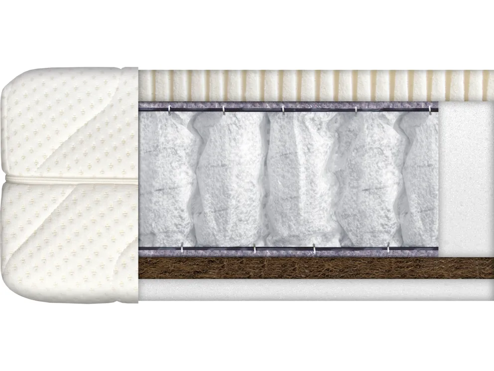 Čiužinys Trivilita Silent pocket Cocolatex 180x200