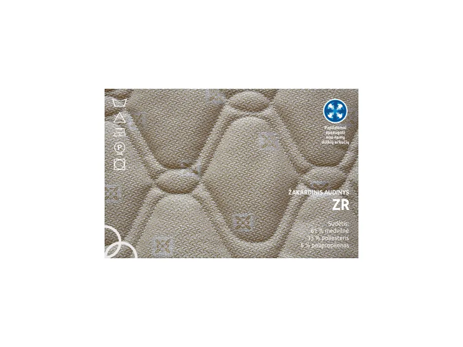 Čiužinys Gemega Amadeo Joy HR, 140x195x20 cm