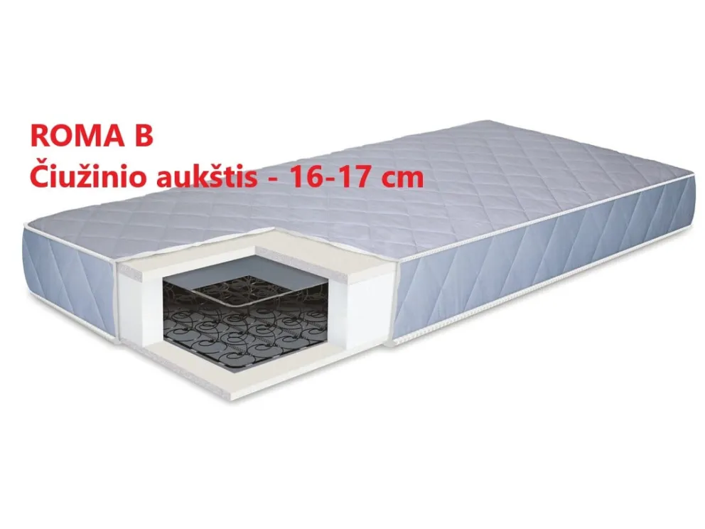 vidutinio kietumo čiužinys