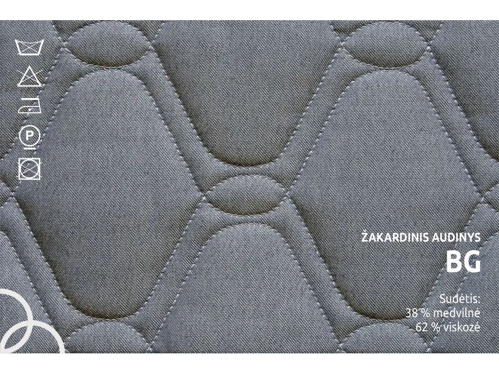 Čiužinys Gemega Amadeo, 80x195x20 cm