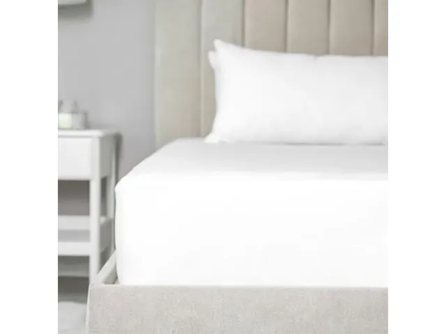Comco paklodė su guma Simple White, 180x200