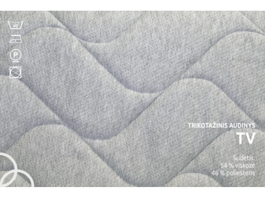 Čiužinys Gemega Amadeo Super HR, 140x195x18 cm