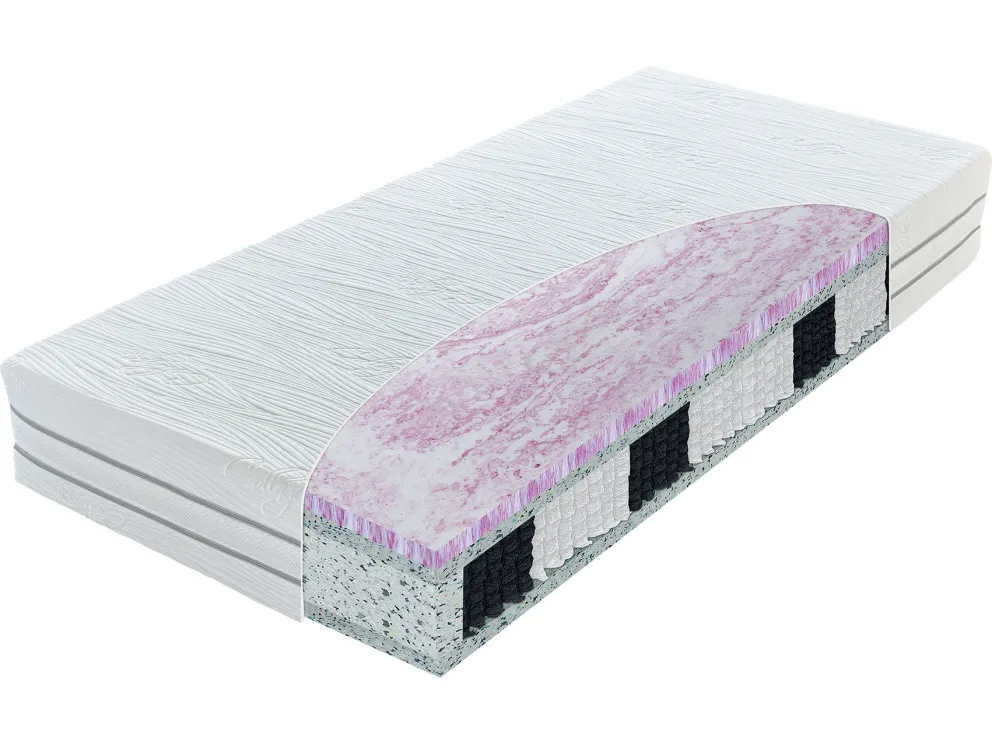 Čiužinys Materasso Hybrid Collagen, 140x200x26 cm