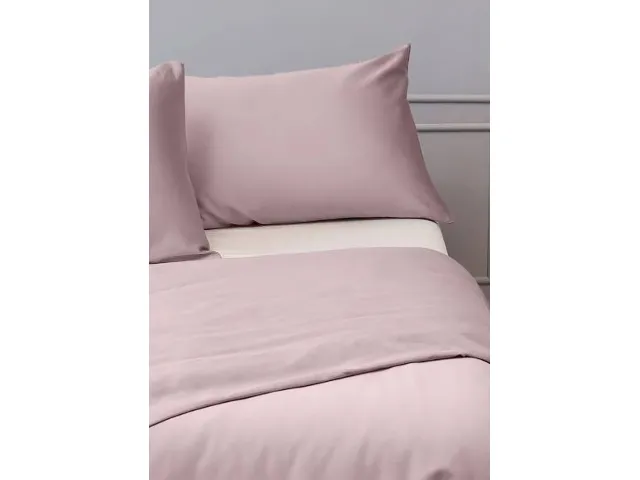 Comco satino patalynės komplektas Harmony PUDRA, 220x200