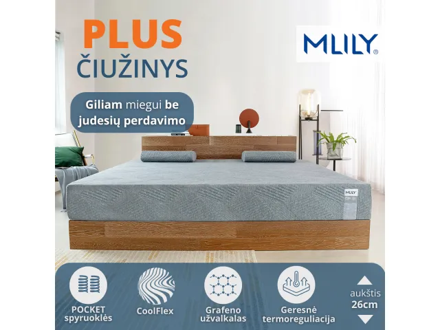 Mlily plus 180x200