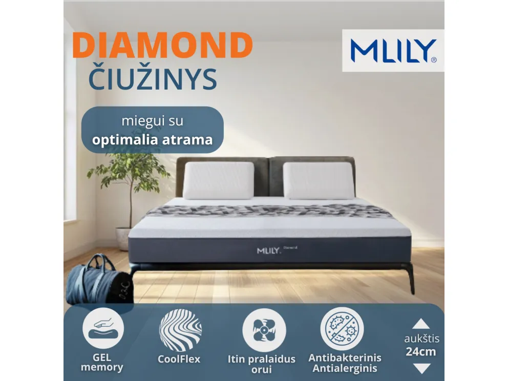 Mlily diamond 160x200
